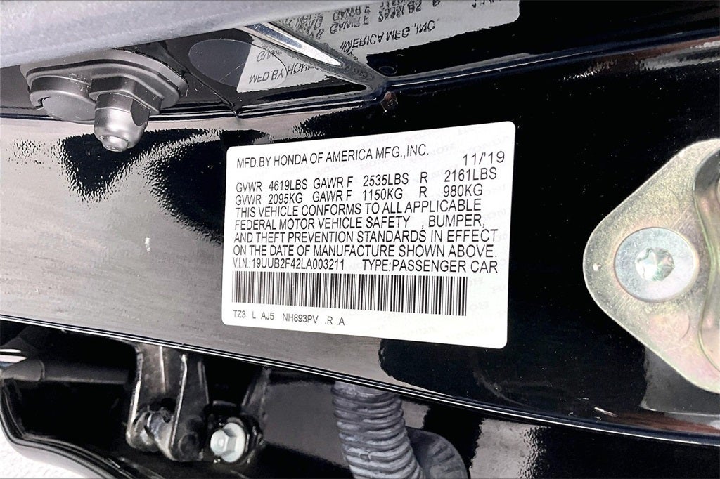 2020 Acura TLX 3.5L Technology Pkg