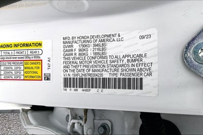 2024 Honda Civic Sport