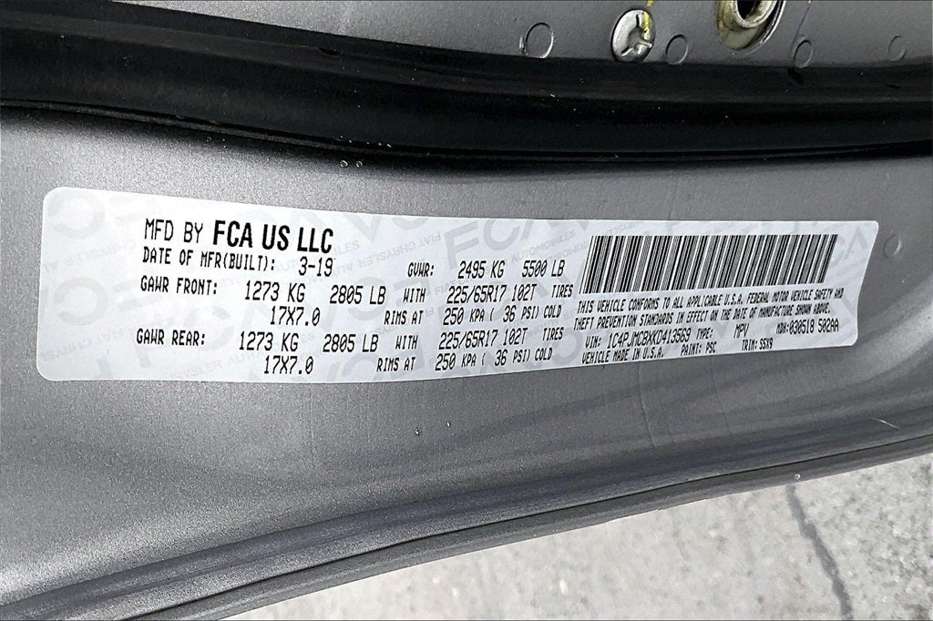 2019 Jeep Cherokee Latitude