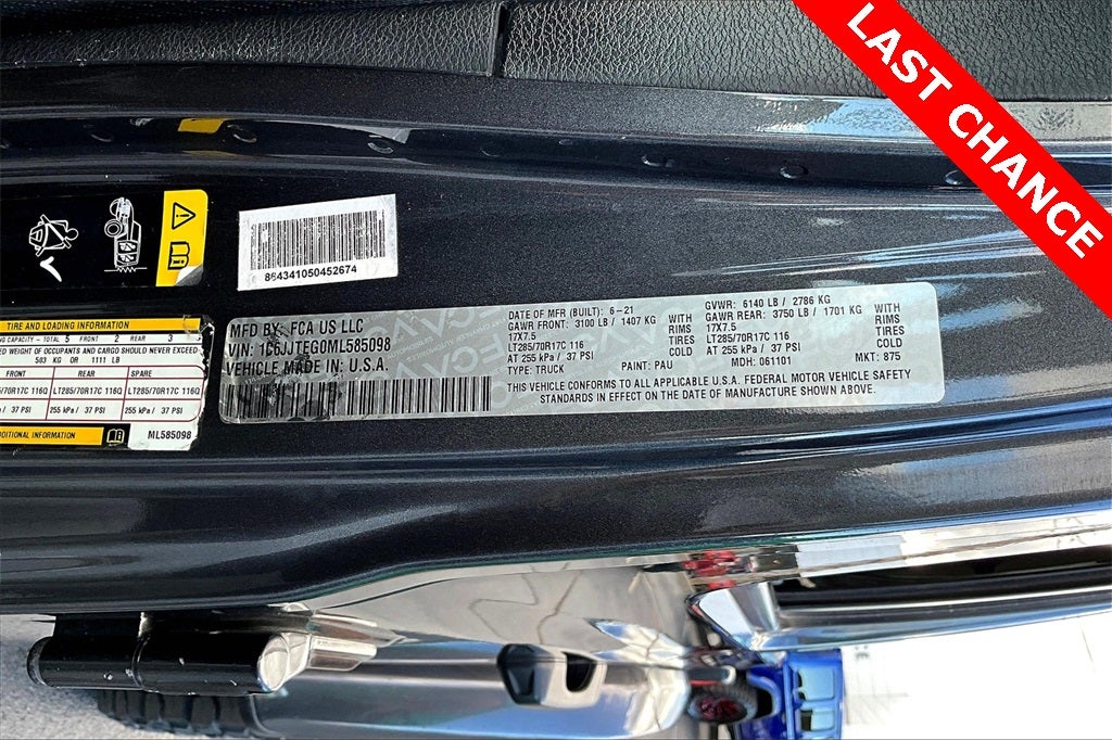 2021 Jeep Gladiator Mojave