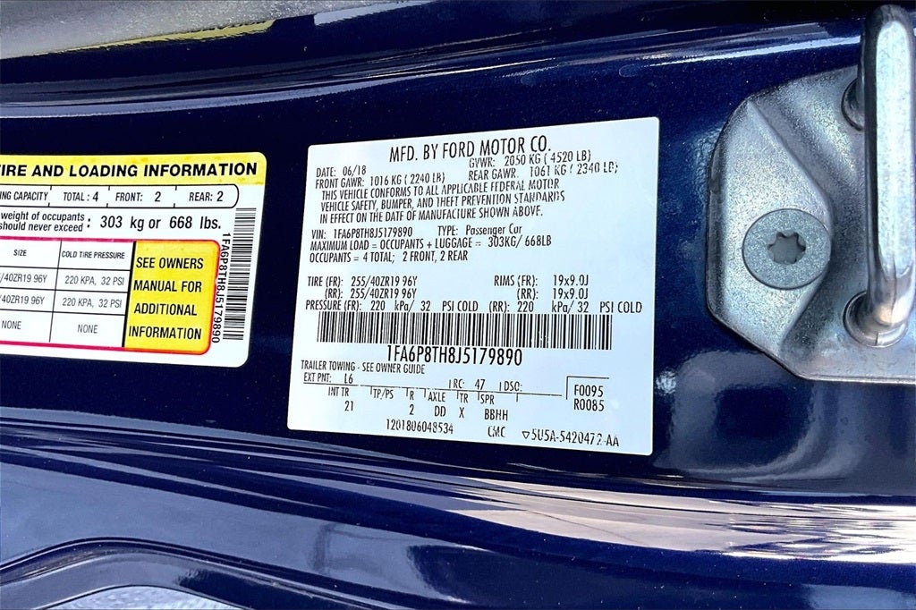 2018 Ford Mustang EcoBoost