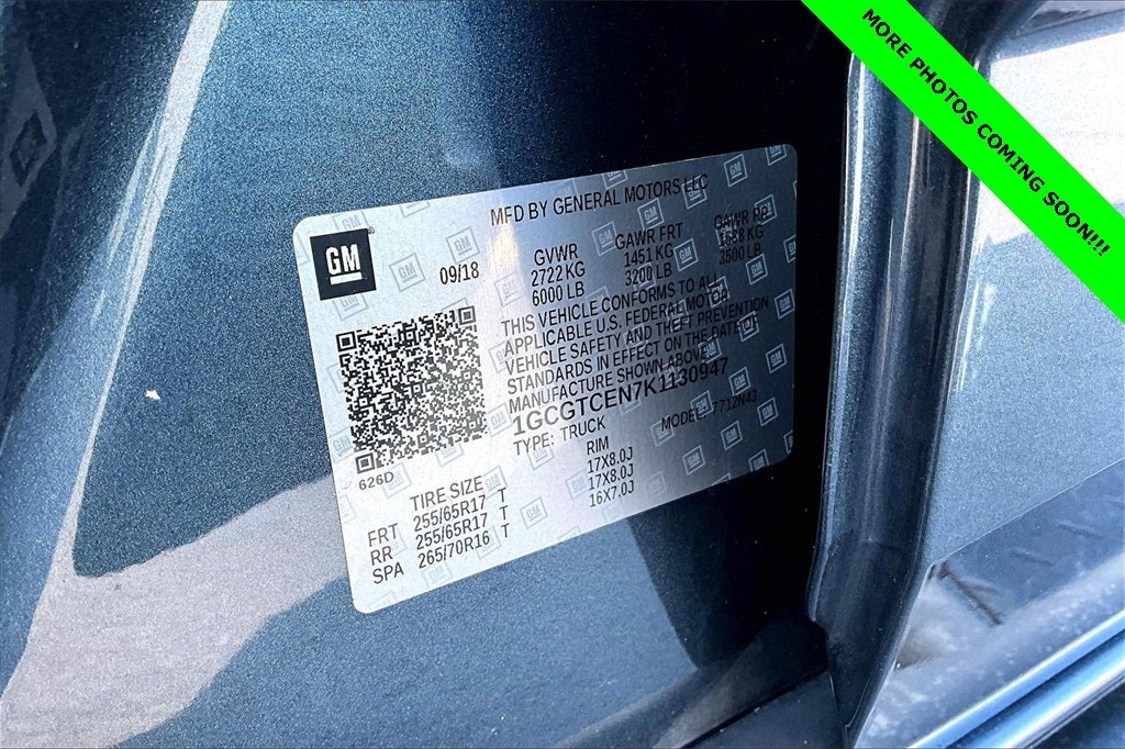 2019 Chevrolet Colorado LT