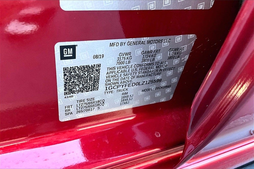 2020 Chevrolet Silverado 1500 LT Trail Boss