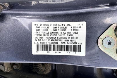 2014 Honda Accord EX