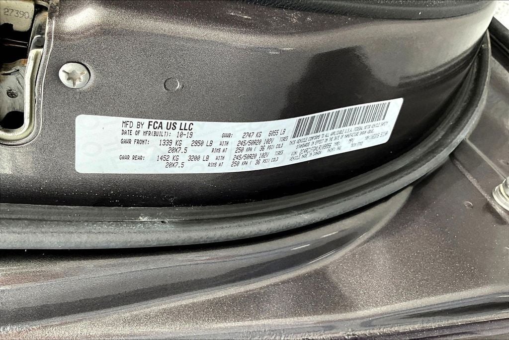 2020 Chrysler Pacifica Touring