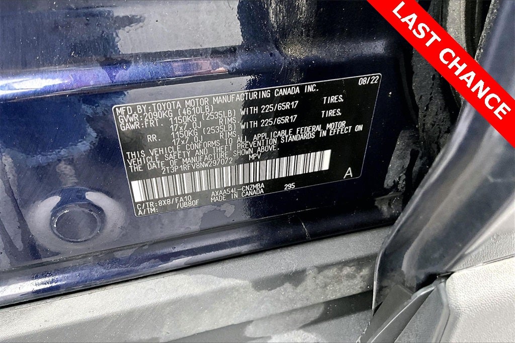 2022 Toyota RAV4 XLE