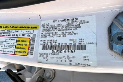 2017 Ford Fusion SE