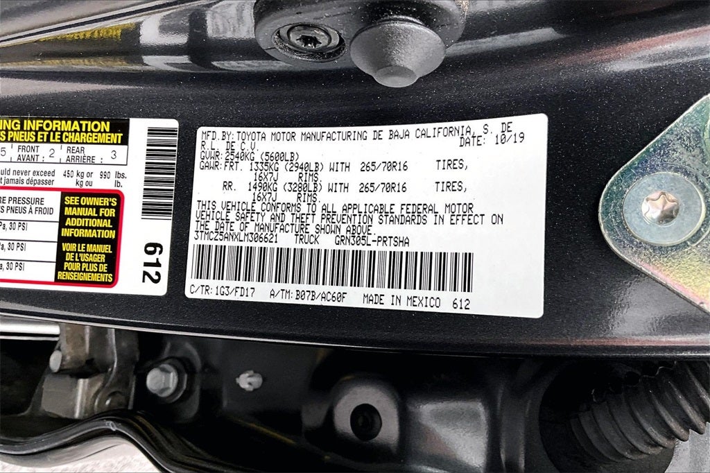 2020 Toyota Tacoma V6