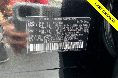 2023 Subaru Ascent Touring