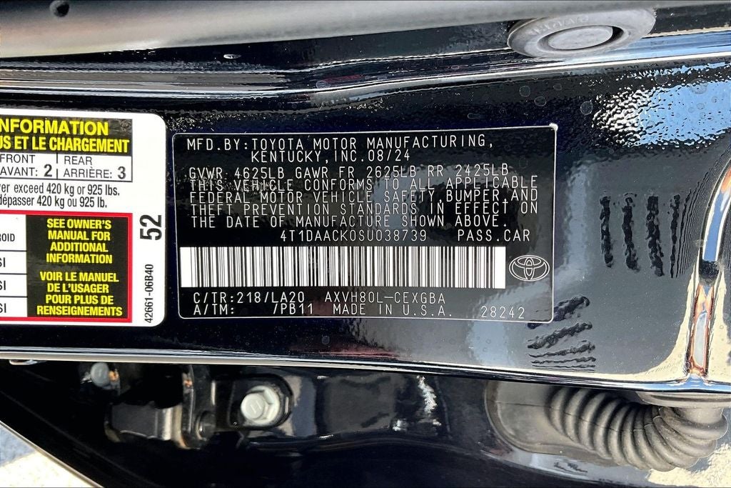 2025 Toyota Camry XLE