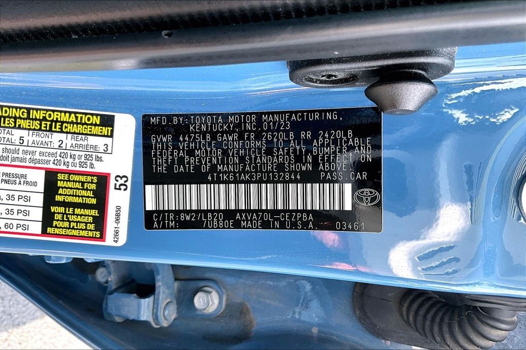 2023 Toyota Camry XSE