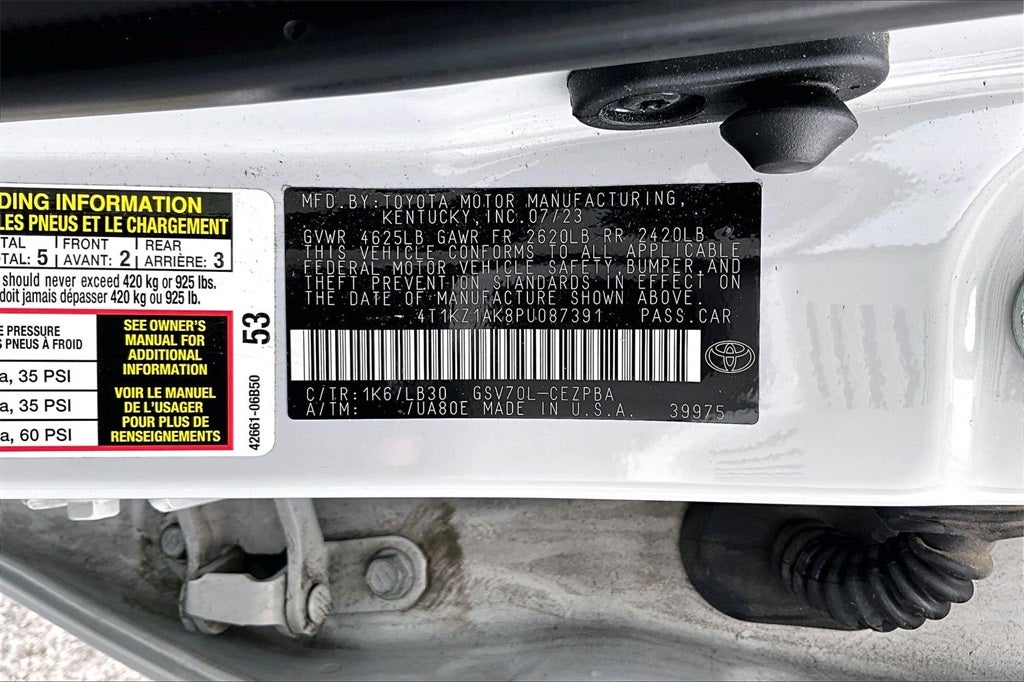 2023 Toyota Camry XSE V6