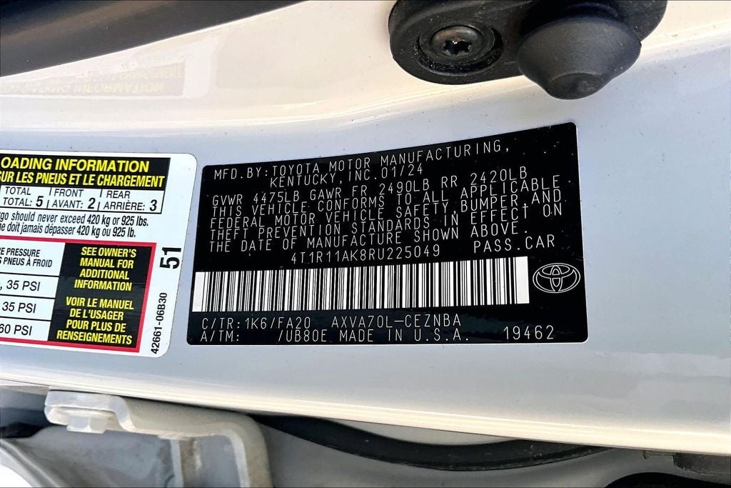 2024 Toyota Camry LE