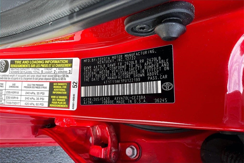 2023 Toyota Camry SE