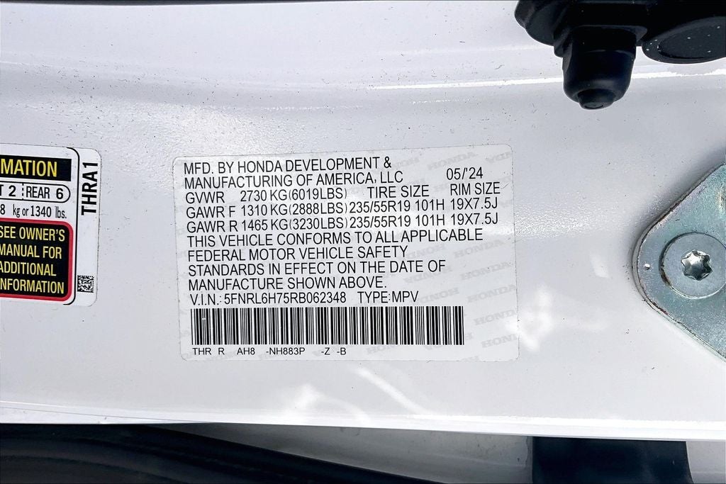 2024 Honda Odyssey Sport