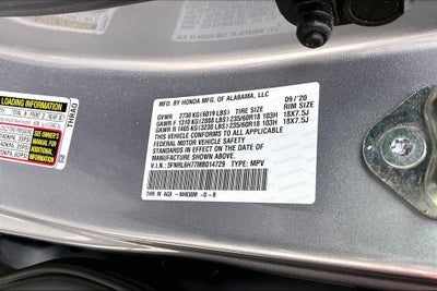 2021 Honda Odyssey EX-L