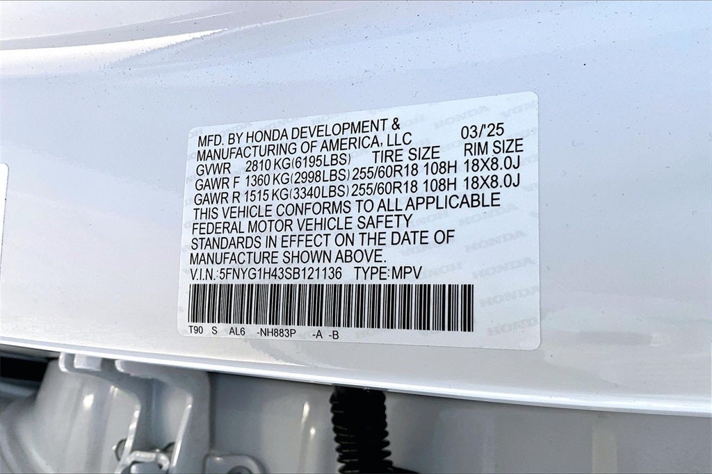 2025 Honda Pilot EX-L