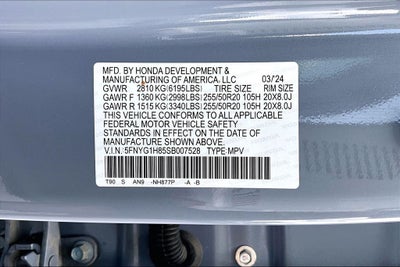 2025 Honda Pilot Elite