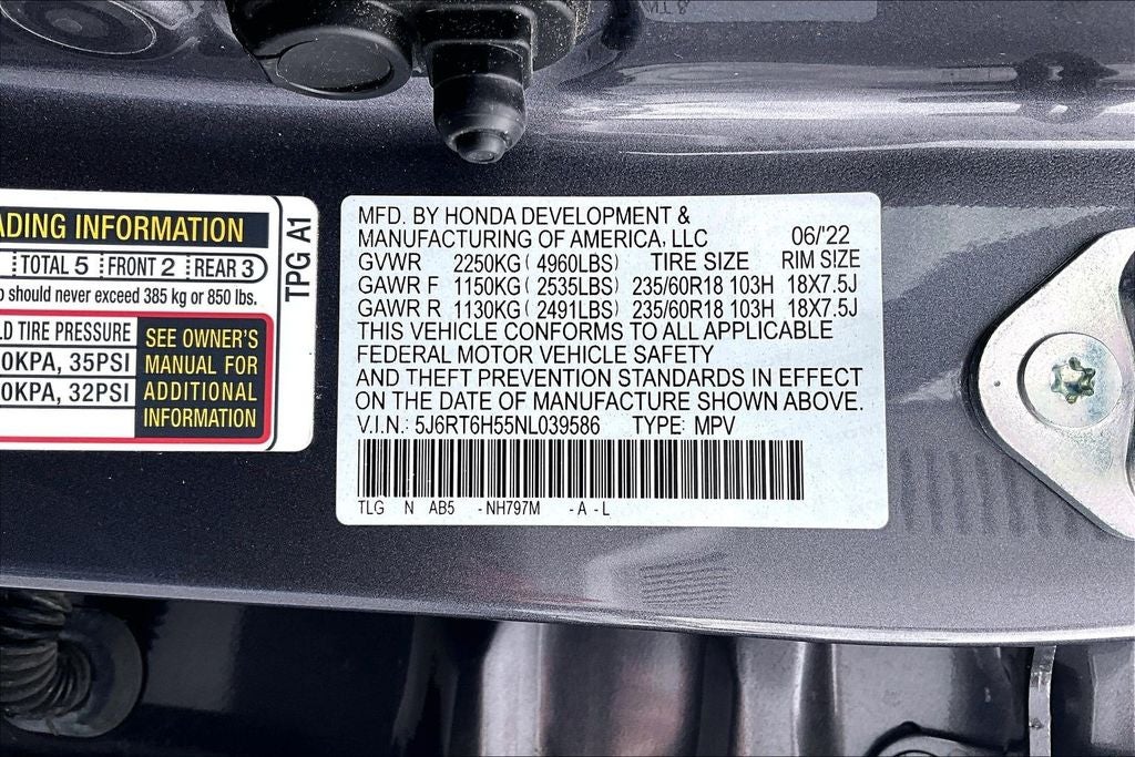 2022 Honda CR-V Hybrid EX