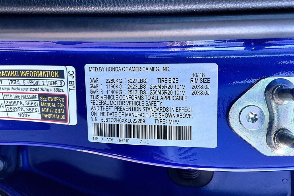 2019 Acura RDX A-Spec Package SH-AWD