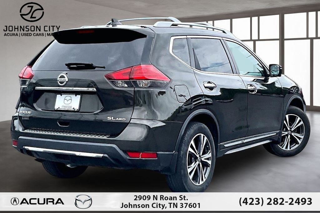 Used 2017 Nissan Rogue SL with VIN 5N1AT2MV8HC760857 for sale in Johnson City, TN