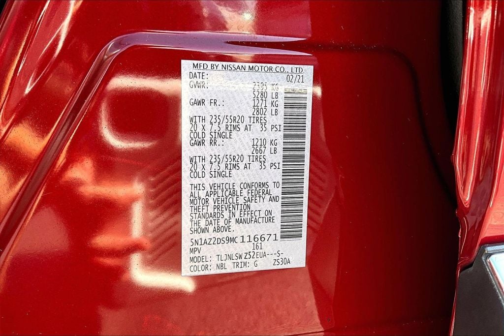 2021 Nissan Murano Platinum