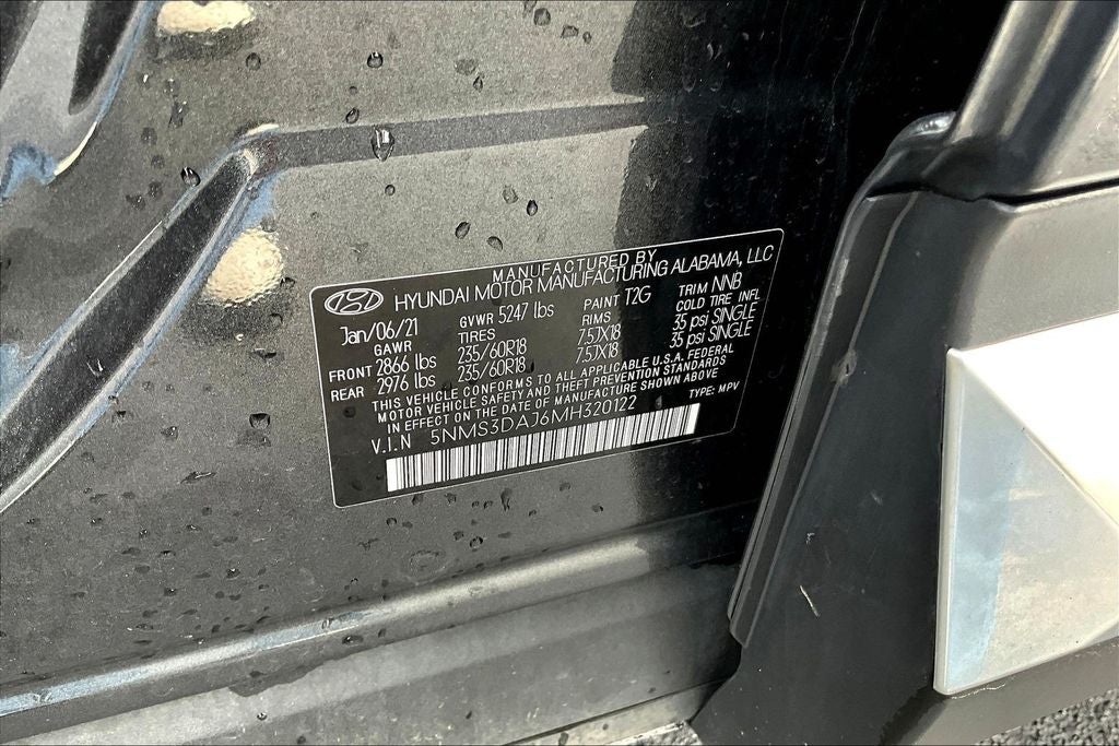 2021 Hyundai Santa Fe SEL