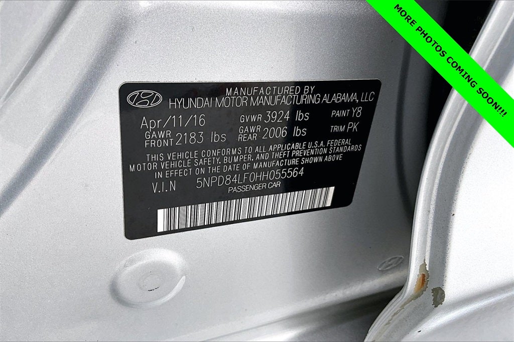 2017 Hyundai Elantra SE