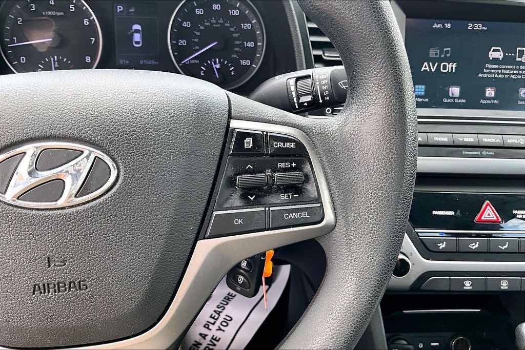 2018 Hyundai Elantra SEL