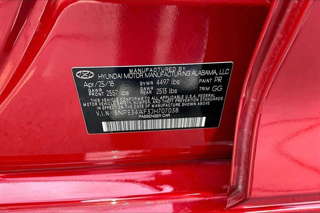 2018 Hyundai Sonata Limited