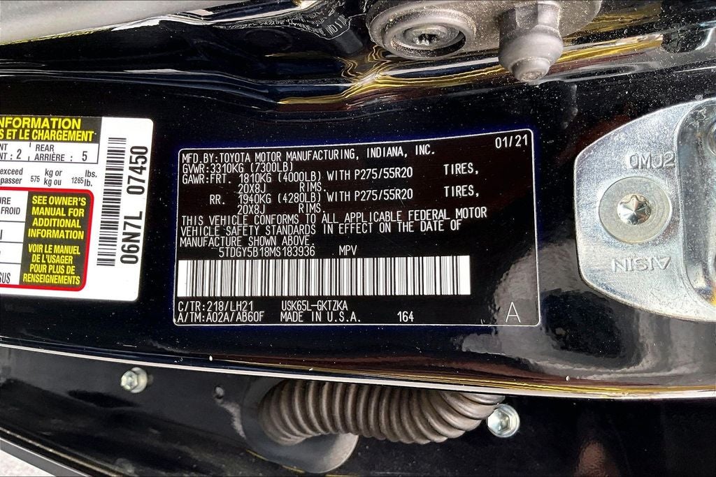 2021 Toyota Sequoia Platinum