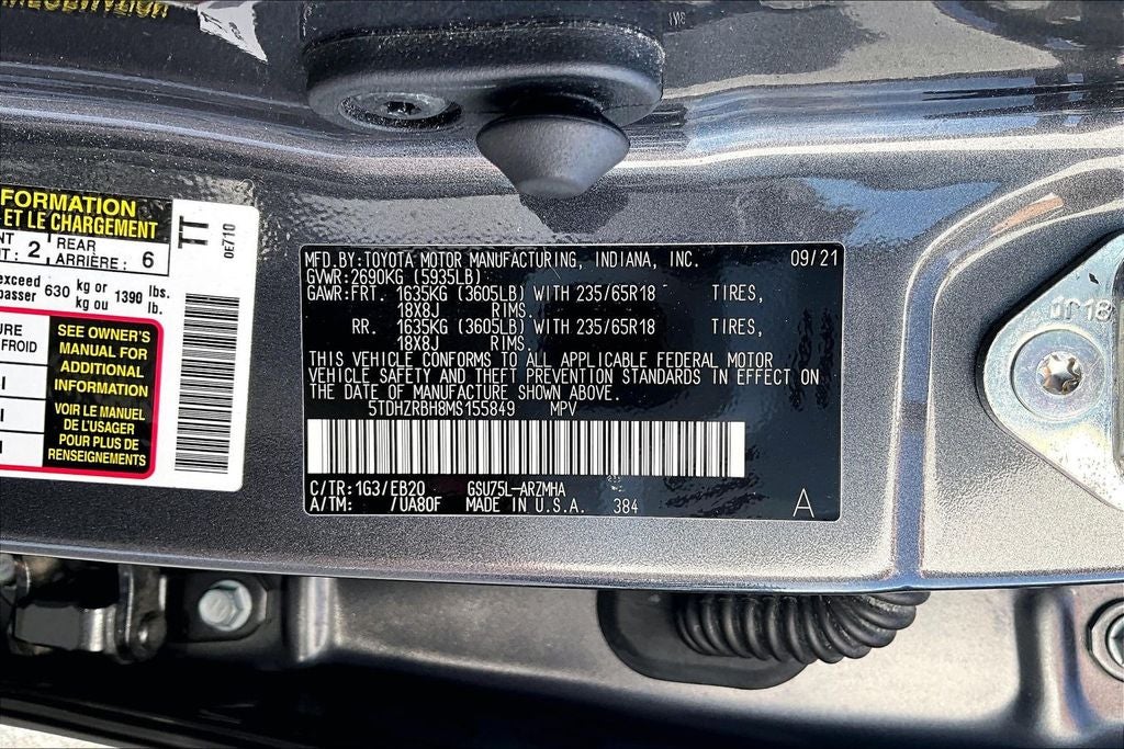 2021 Toyota Highlander XLE