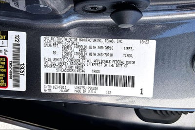 2024 Toyota Tundra SR5