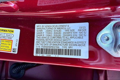 2023 Honda CR-V Hybrid Sport Touring