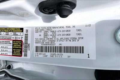 2024 Toyota Sequoia Platinum