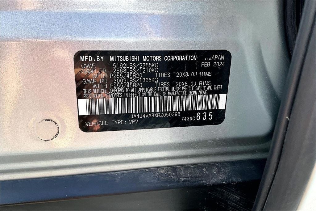 2024 Mitsubishi Outlander SE Black Edition w/Pano Roof