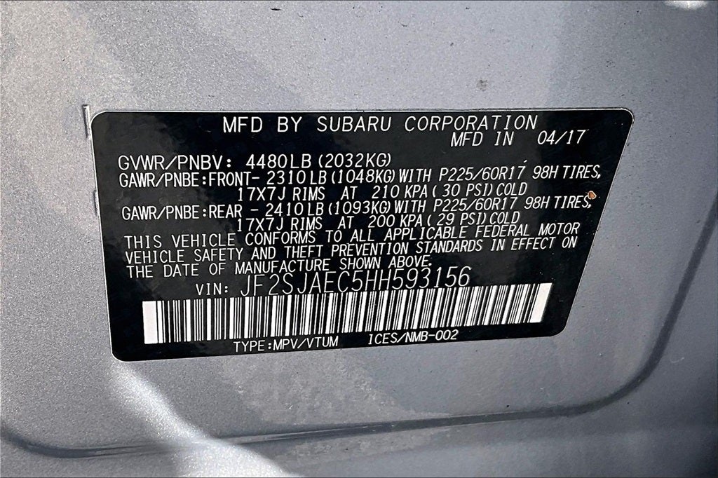 2017 Subaru Forester 2.5i Premium