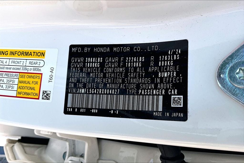 2024 Honda Civic Type R Manual