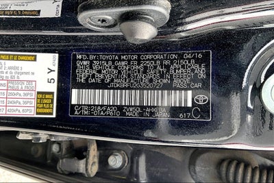 2016 Toyota Prius Two