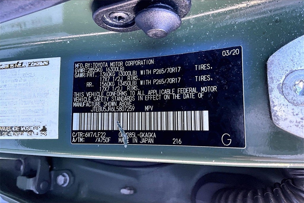 2020 Toyota 4Runner TRD Pro