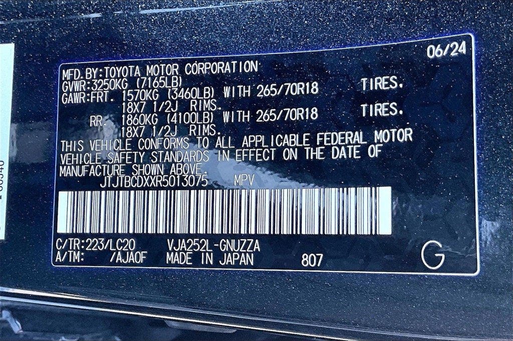 2024 Lexus GX 550 Overtrail