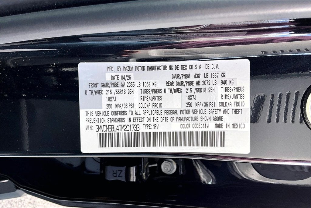 2026 Mazda Mazda CX-30 2.5 S Select Sport AWD