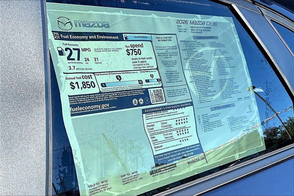 2026 Mazda Mazda CX-30 2.5 S Preferred AWD