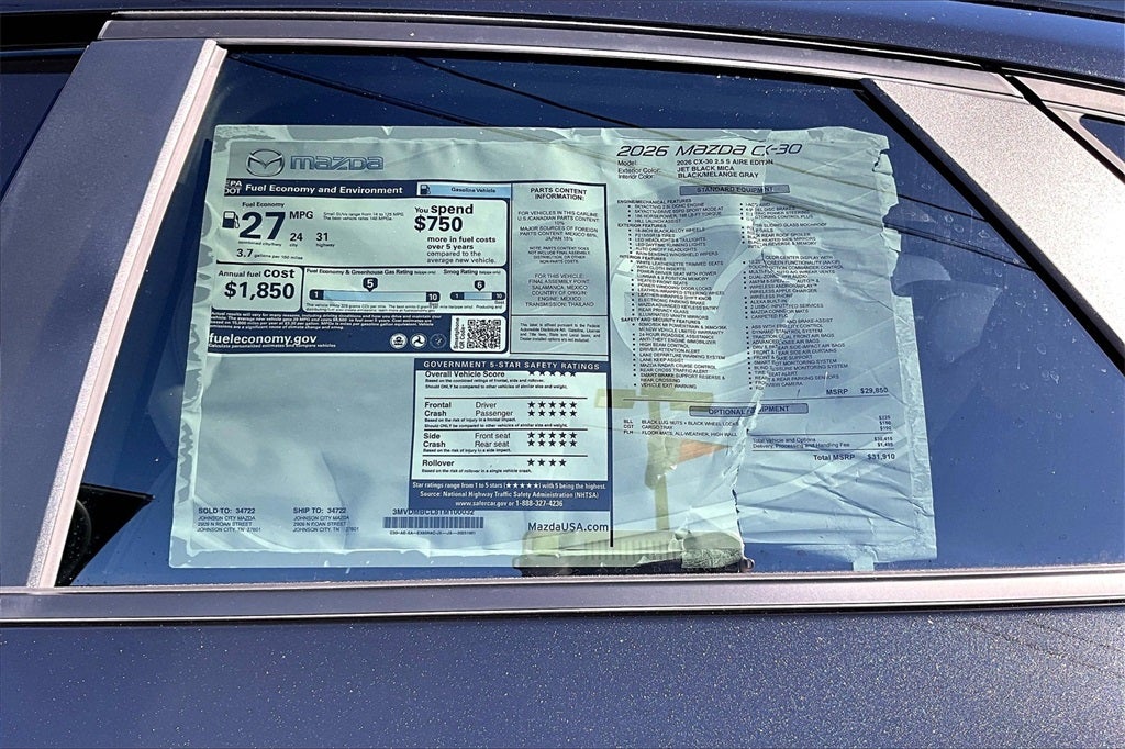 2026 Mazda Mazda CX-30 2.5 S Aire Edition