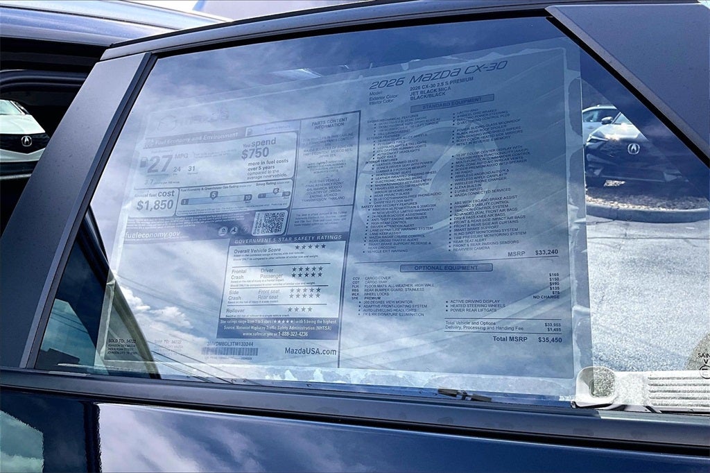 2026 Mazda Mazda CX-30 2.5 S Premium AWD