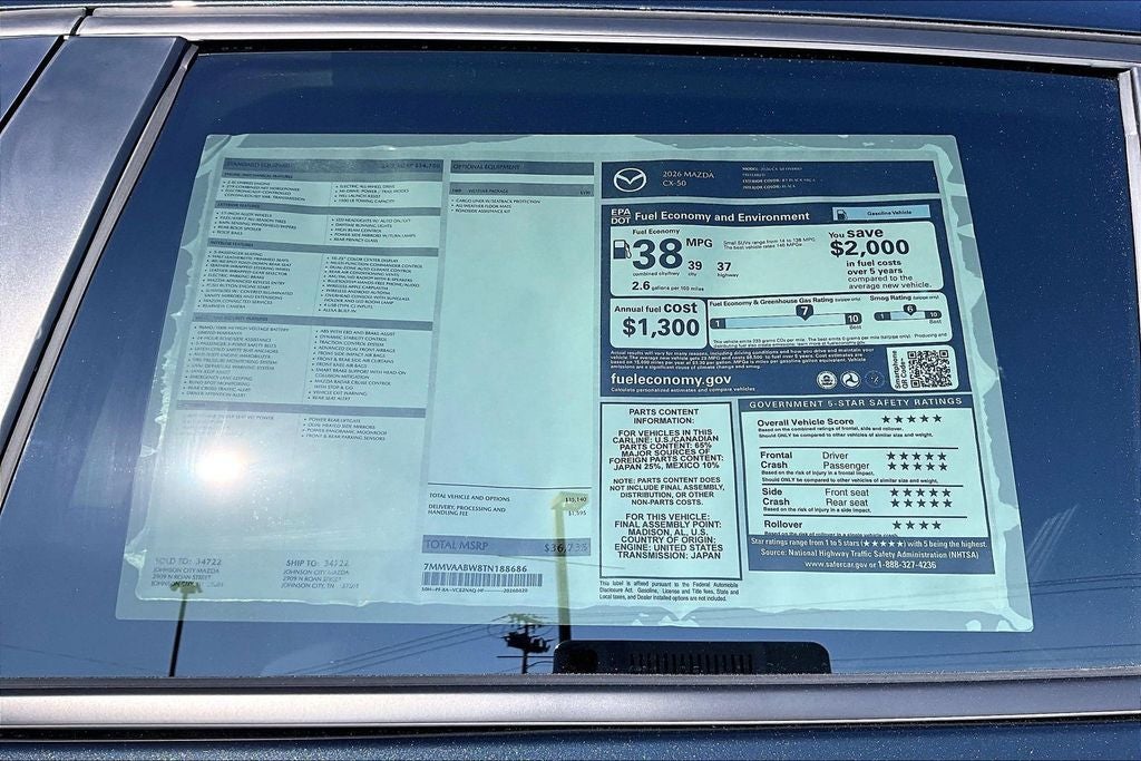 2026 Mazda Mazda CX-50 Hybrid Preferred AWD