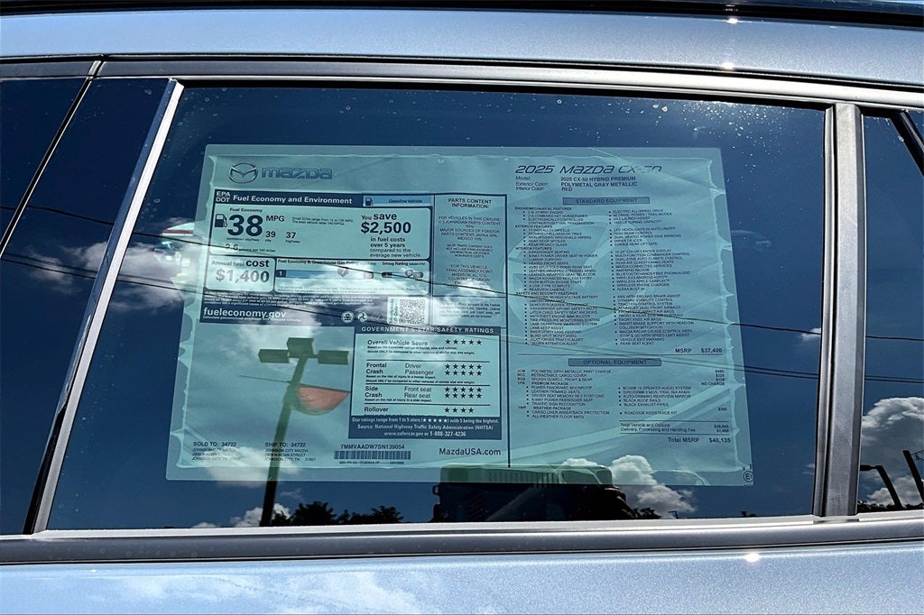 2025 Mazda Mazda CX-50 Hybrid Premium AWD