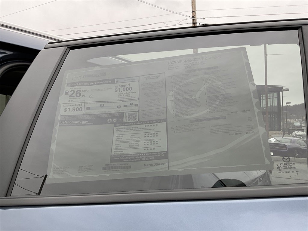 2026 Mazda Mazda CX-50 2.5 S Select AWD