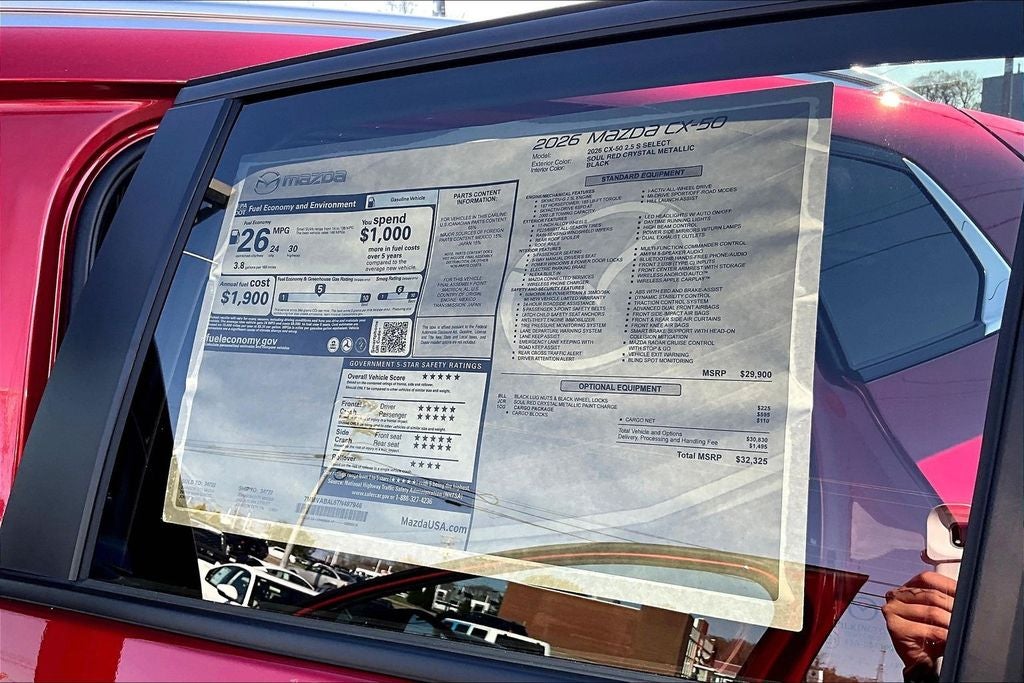 2026 Mazda Mazda CX-50 2.5 S Select AWD