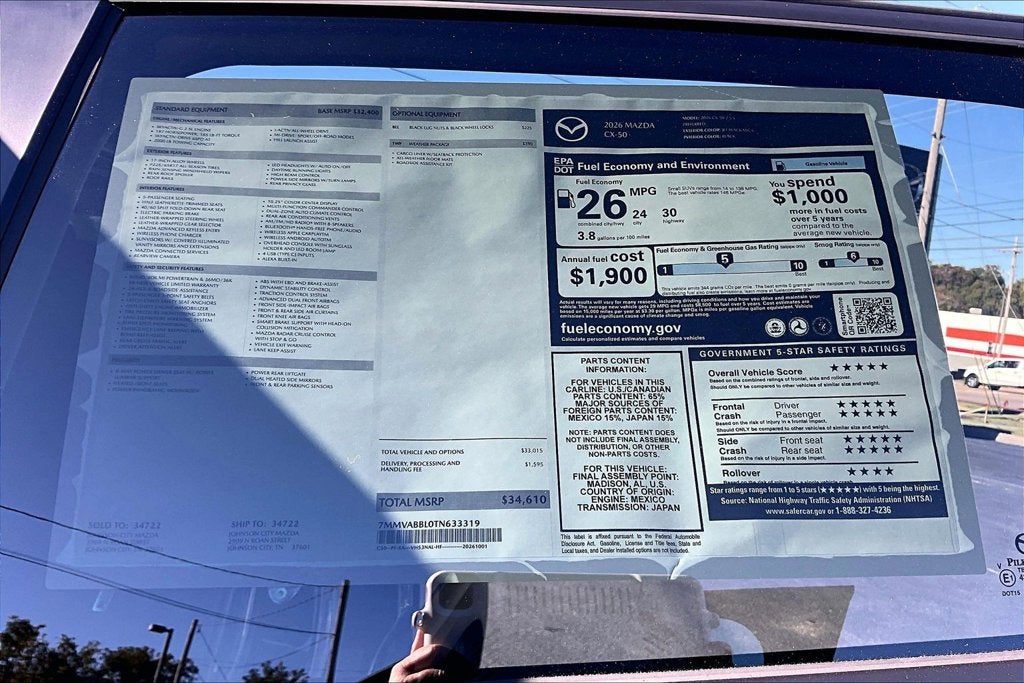 2026 Mazda Mazda CX-50 2.5 S Preferred AWD